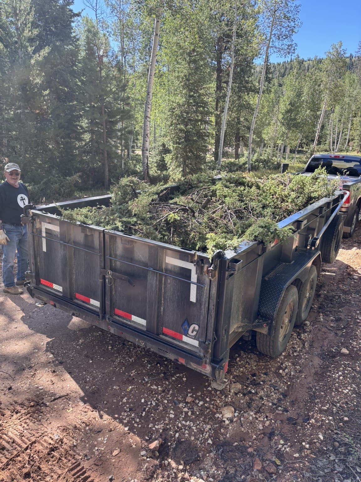 Wildfire Mitigation worksite